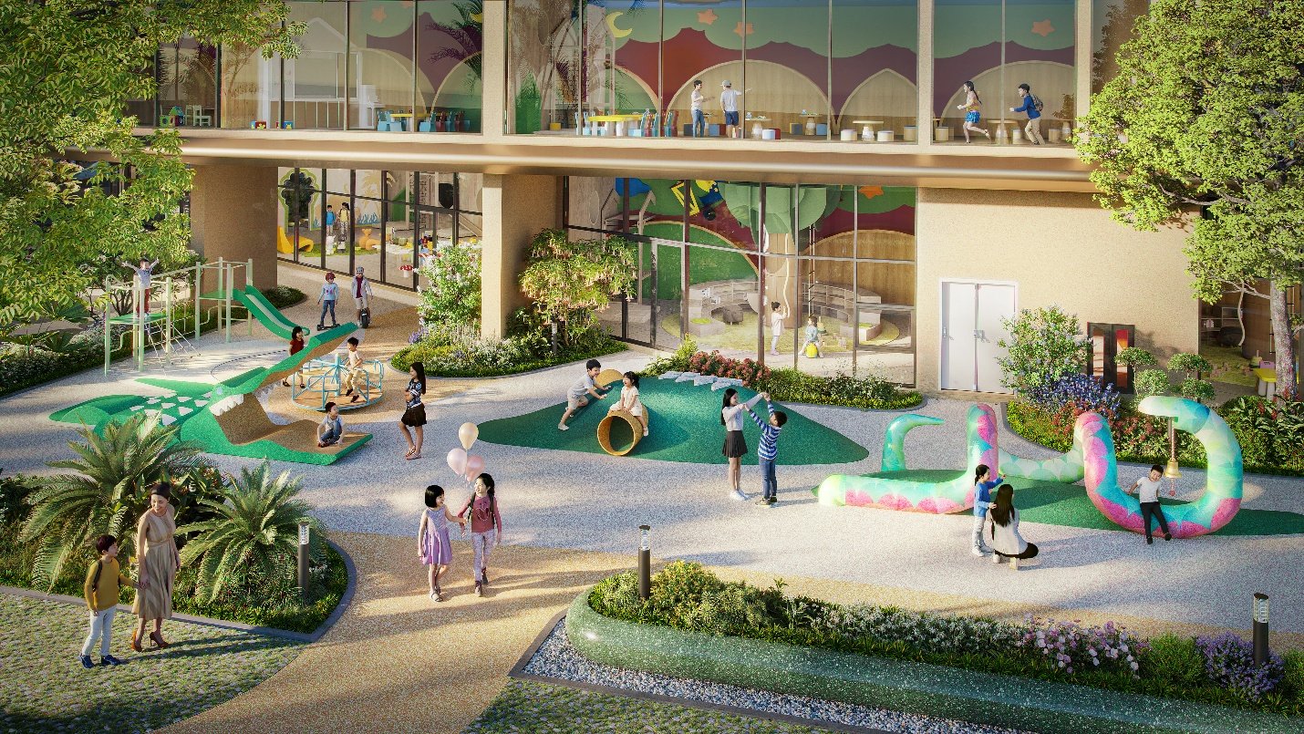 THE EMERALD RIVER PARK - LẤY CẢM HỨNG TỪ BẢN SẮC LÁI THIÊU KIẾN TẠO CHUẨN SỐNG MỚI