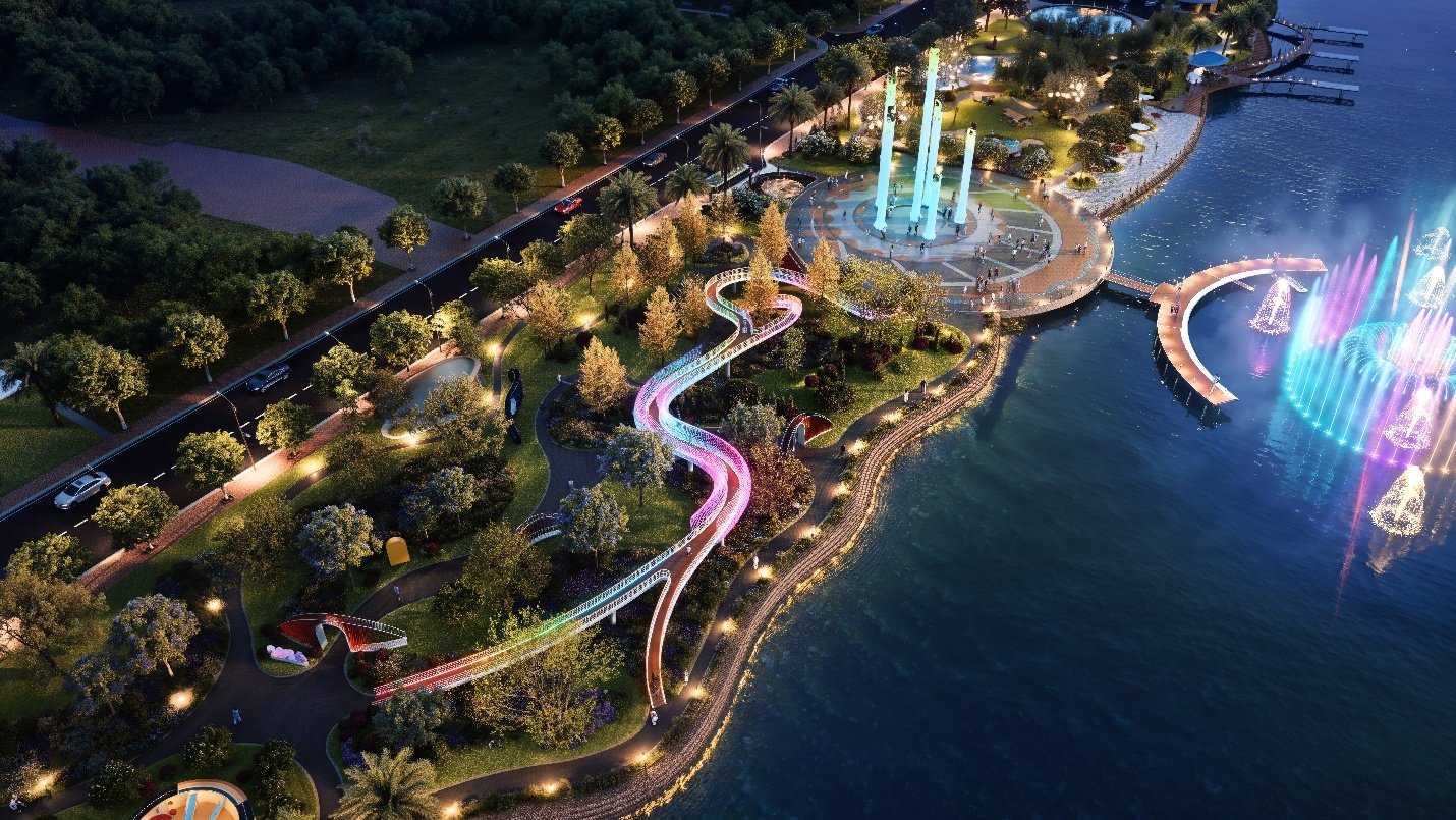 THE EMERALD RIVER PARK - LẤY CẢM HỨNG TỪ BẢN SẮC LÁI THIÊU KIẾN TẠO CHUẨN SỐNG MỚI