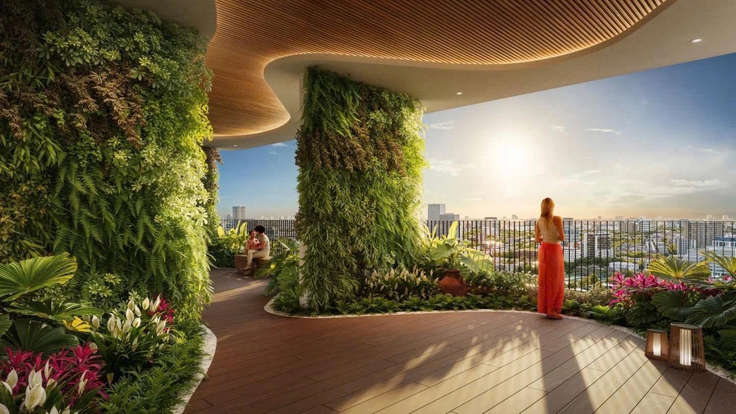 “Secret” (bí mật) tạo nên nét riêng của Green Skyline nằm ở cách hệ tiện ích được kiến tạo theo cao độ, tương ứng với từng trạng thái sống của cư dân