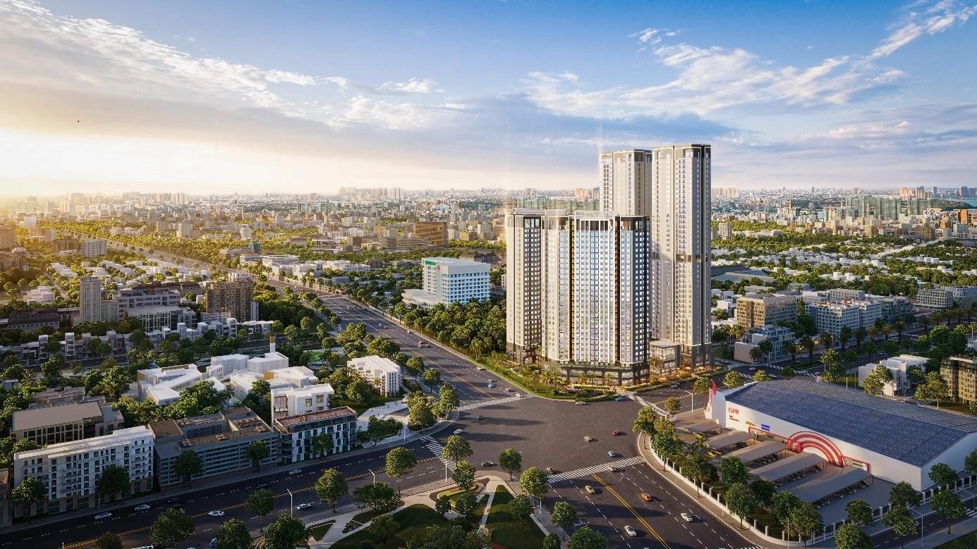 Tọa lạc tại tâm điểm kết nối liên vùng, Green Skyline chỉ cách TP.HCM và Đồng Nai khoảng 25 phút di chuyển