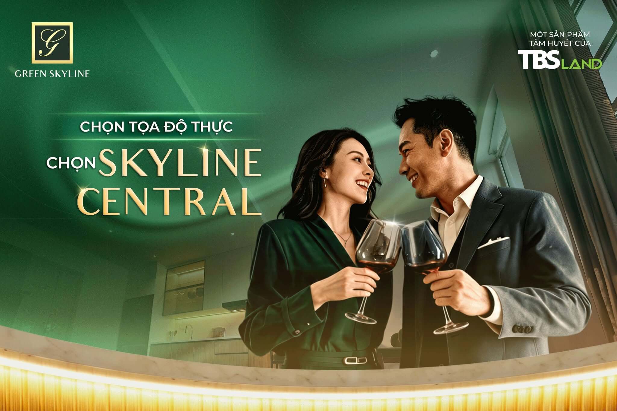CHỌN TỌA ĐỘ THỰC - CHỌN SKYLINE CENTRAL