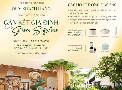 GẮN KẾT GIA ĐÌNH CÙNG GREEN SKYLINE