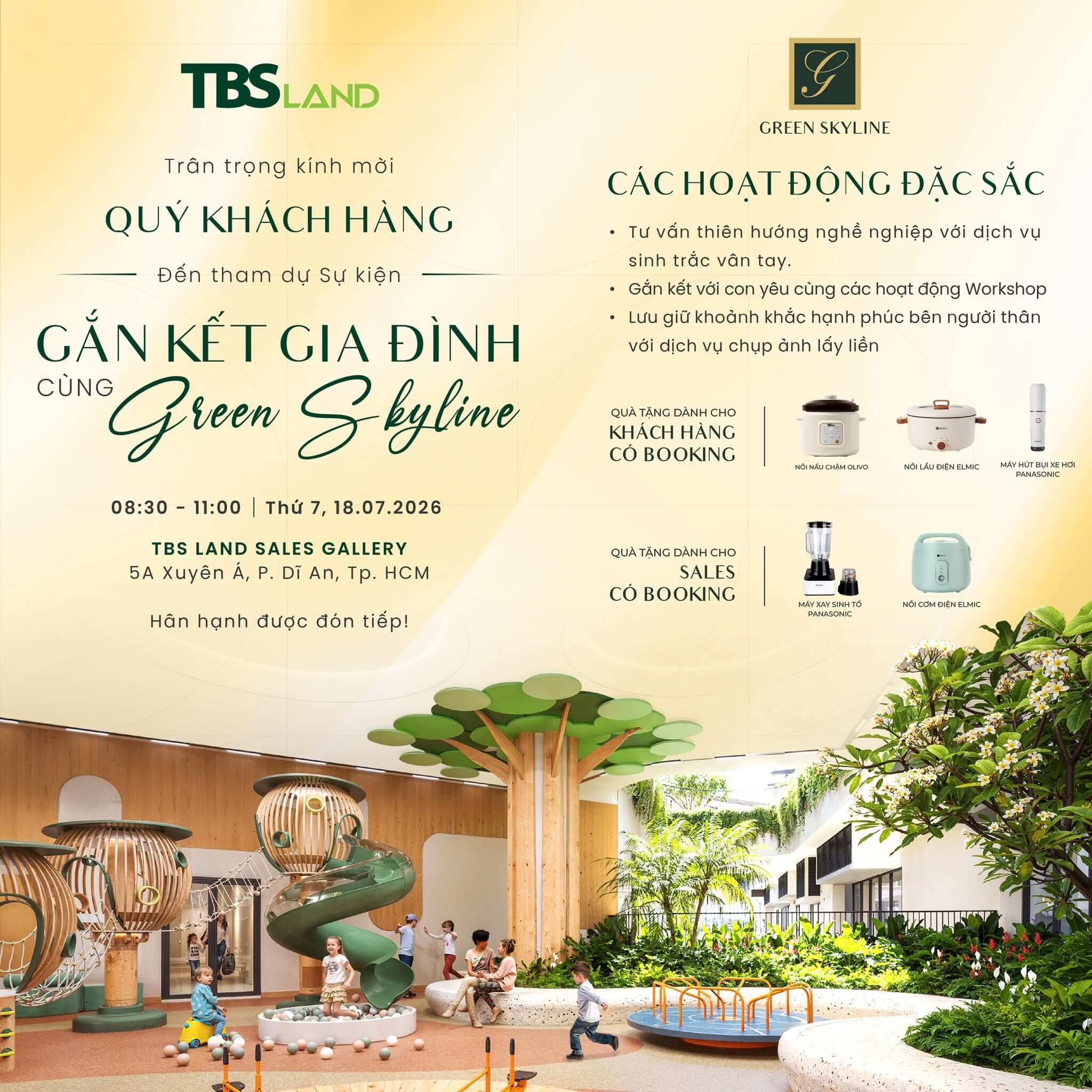 GẮN KẾT GIA ĐÌNH CÙNG GREEN SKYLINE