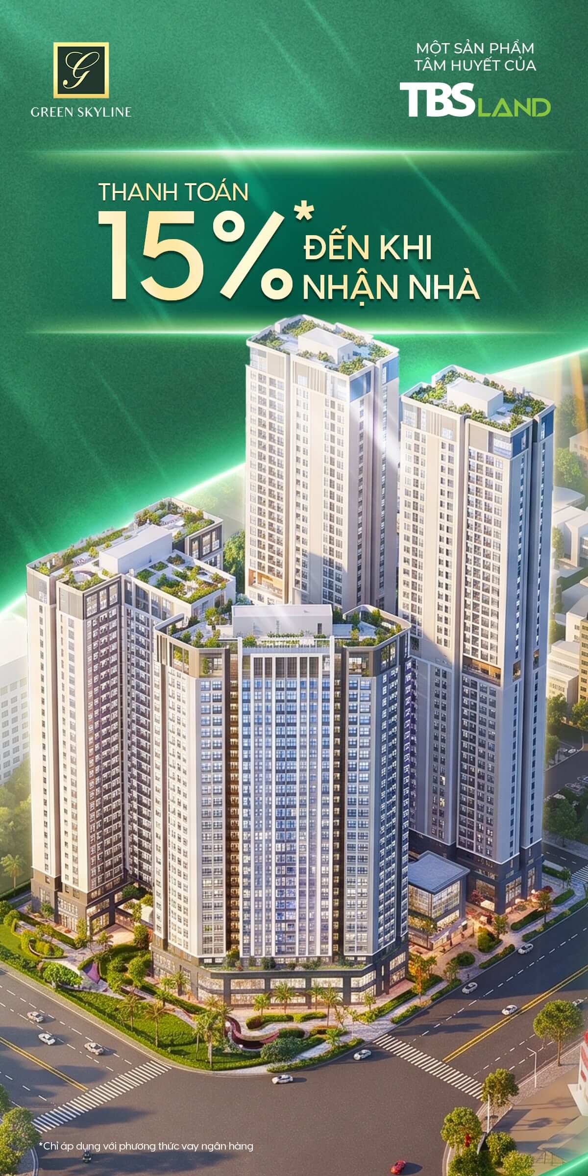GREEN SKYLINE: NƠI TIỆN ÍCH NÂNG TẦM LỐI SỐNG