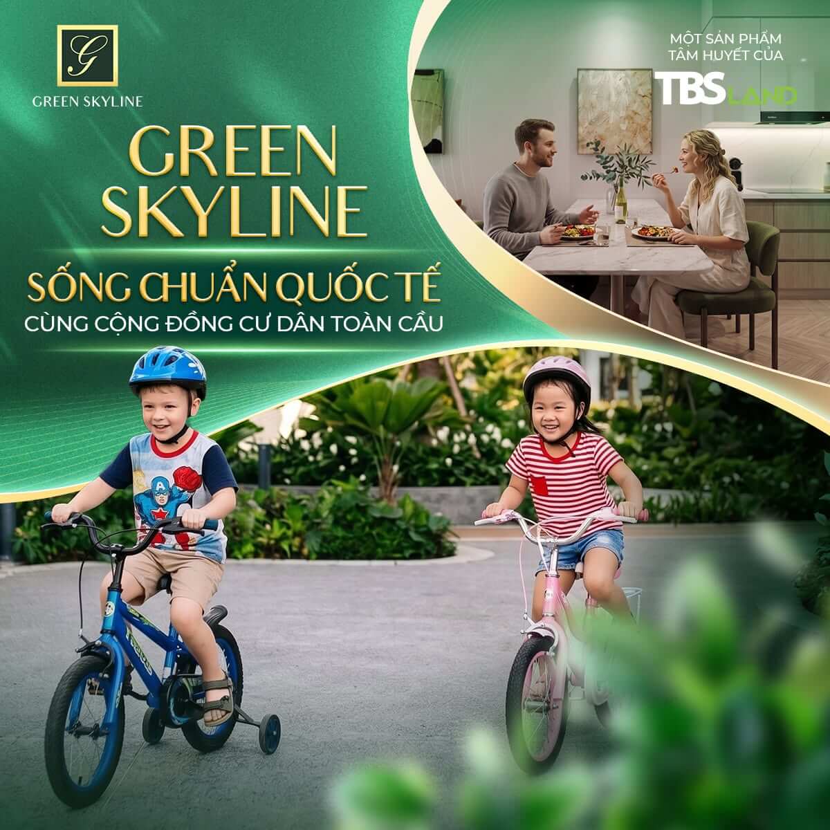 TRẢI NGHIỆM CÁCH SỐNG CHUẨN QUỐC TẾ CÙNG CỘNG ĐỒNG CƯ DÂN TOÀN CẦU