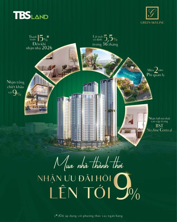 MUA NHÀ THẢNH THƠI - NHẬN ƯU ĐÃI HỜI LÊN TỚI 9%