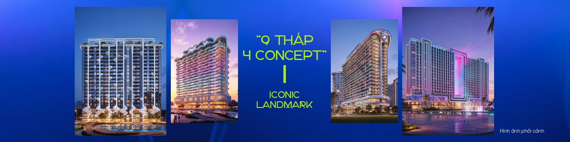 Qtopia và “9 tháp, 4 concept”: Khi kiến trúc trở thành công cụ bán hàng